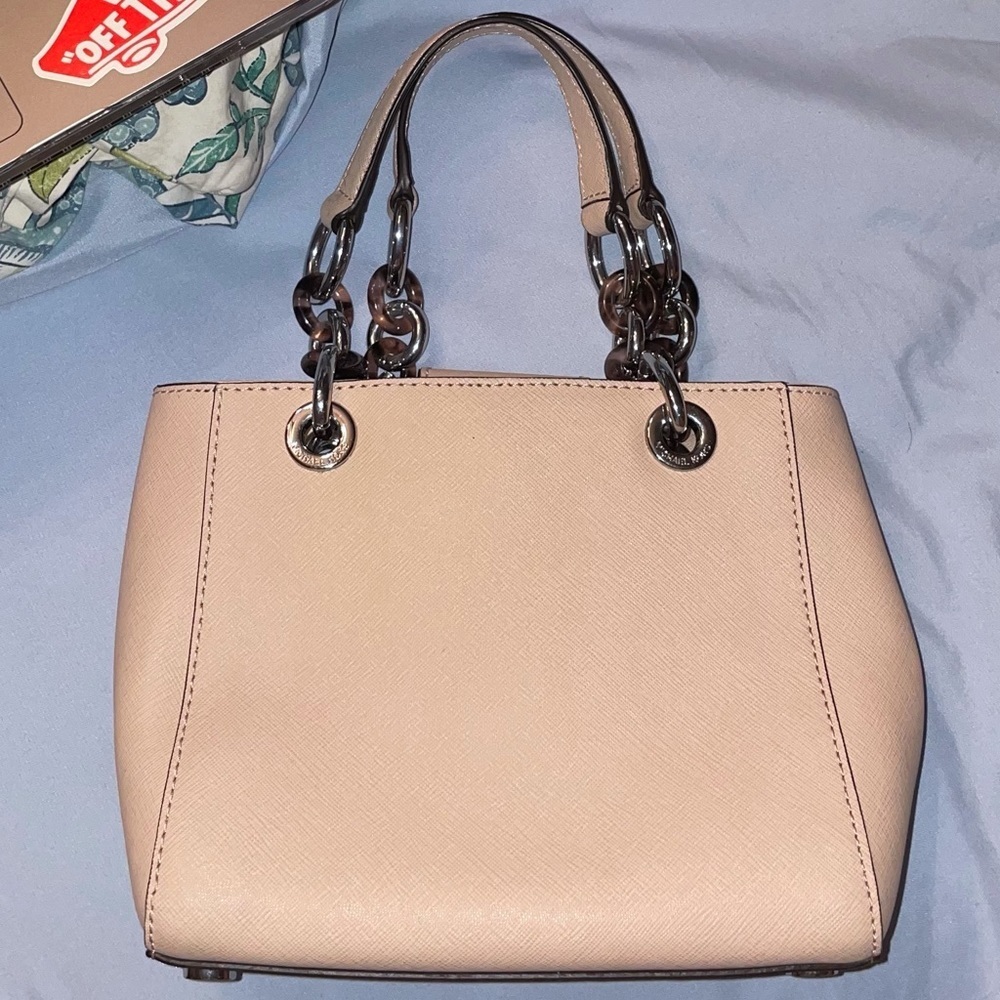 Michael Kors small pastel pink bag Lady Dior style girly birthday gift bride